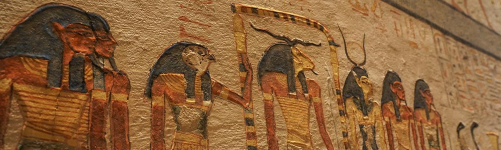 Pinturas Huros en el Valle de los Reyes - Egyp Tours Portal