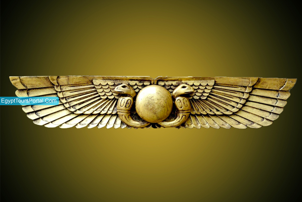 Sol Alado - Símbolos Egipcios Antiguos - Egypt Tours Portal