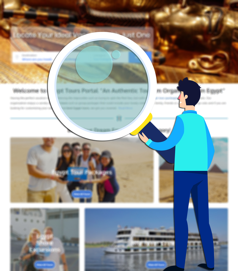 ¿Qué se encuentra en nuestro sitio web - Egypt Tours Portal Spain