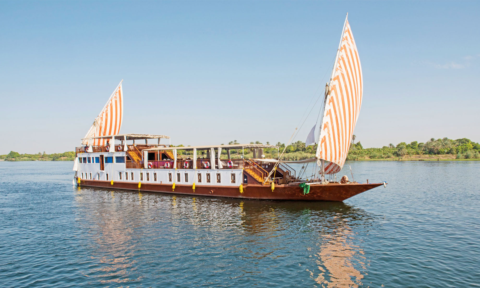 Dahabiya Crucero por el Nilo de 5 días de Luxor a Asuán - Egypt Tours Portal
