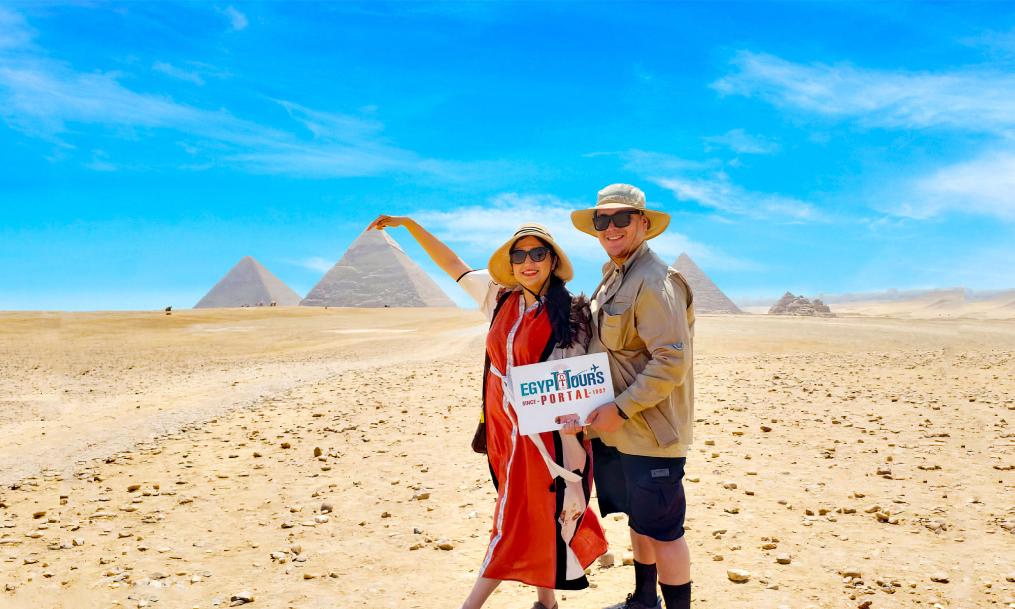 Único Viaje de Luna de Miel en Egipto de 8 Días