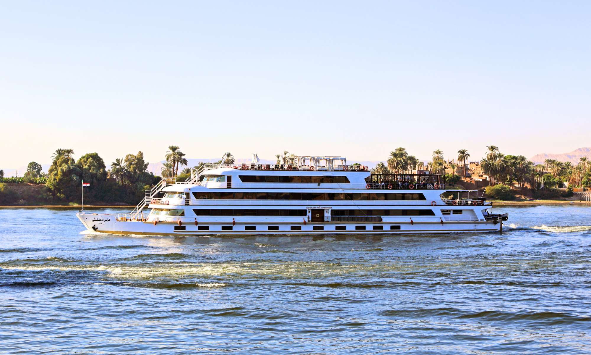 El Crucero de Gran Lujo de Sanctuary Nile Adventurer