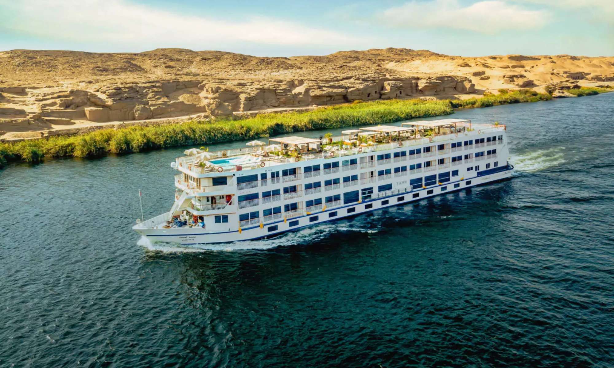 El Crucero de Gran Lujo por el Nilo de MS MayFlower