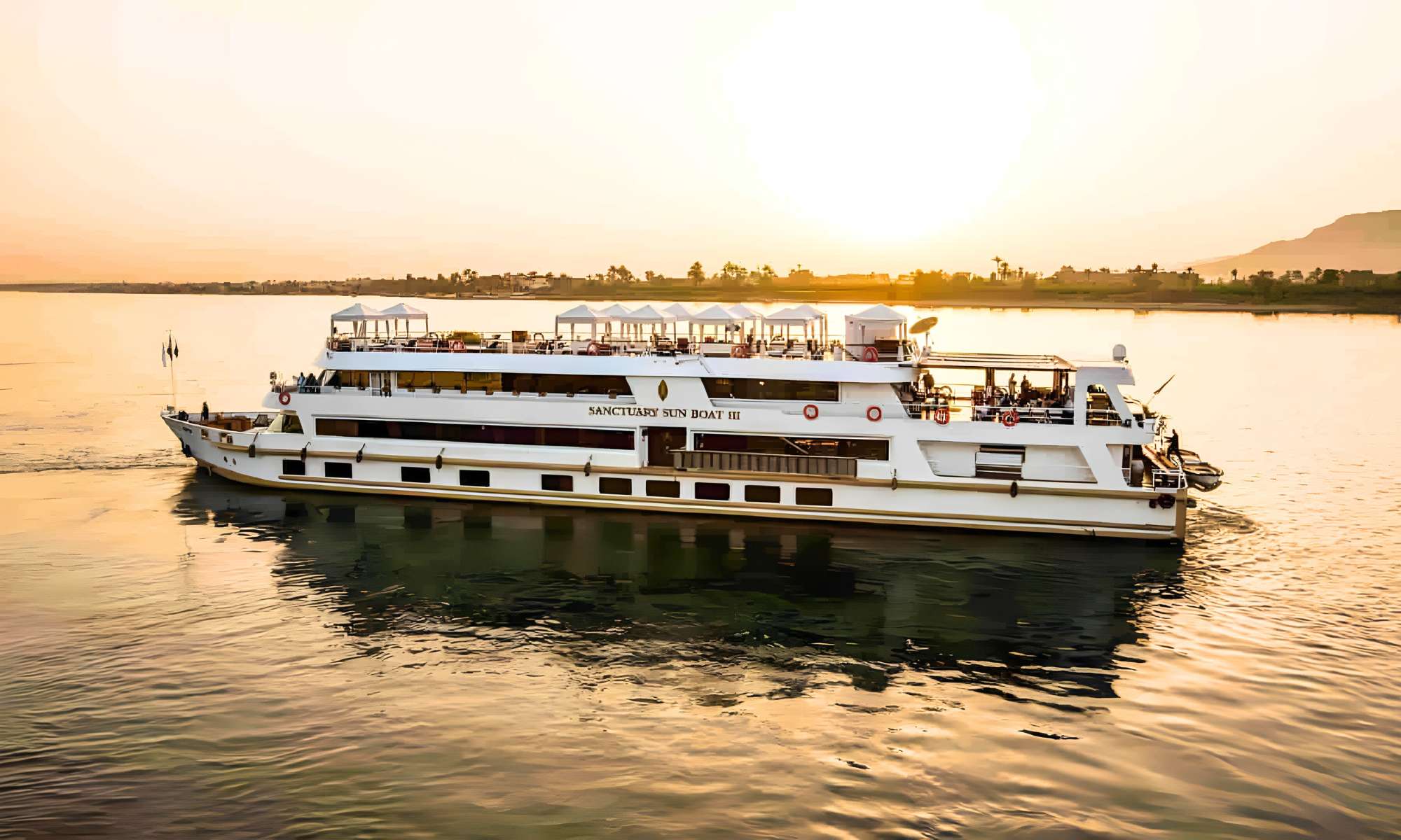 El Crucero de Lujo por el Nilo Sanctuary Sun Boat III