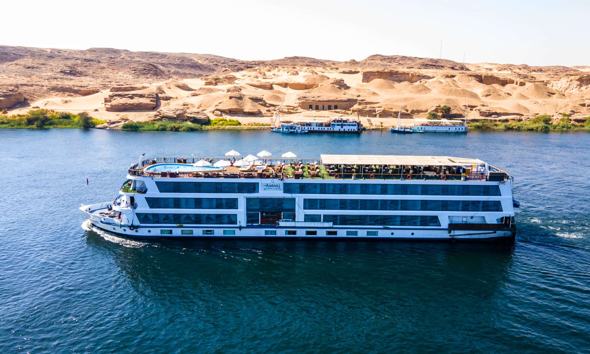 El Crucero de Lujo por el Nilo de MS Amwaj