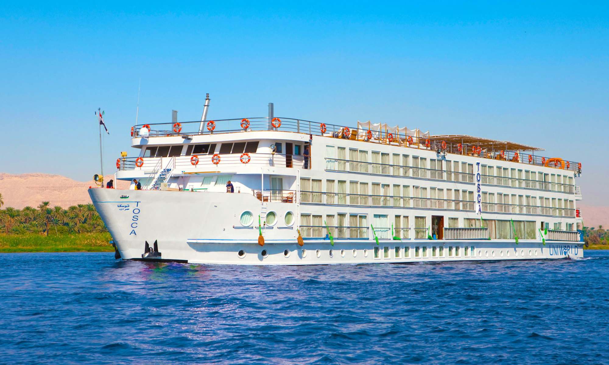 El Crucero de Lujo por el Nilo de MS River Tosca