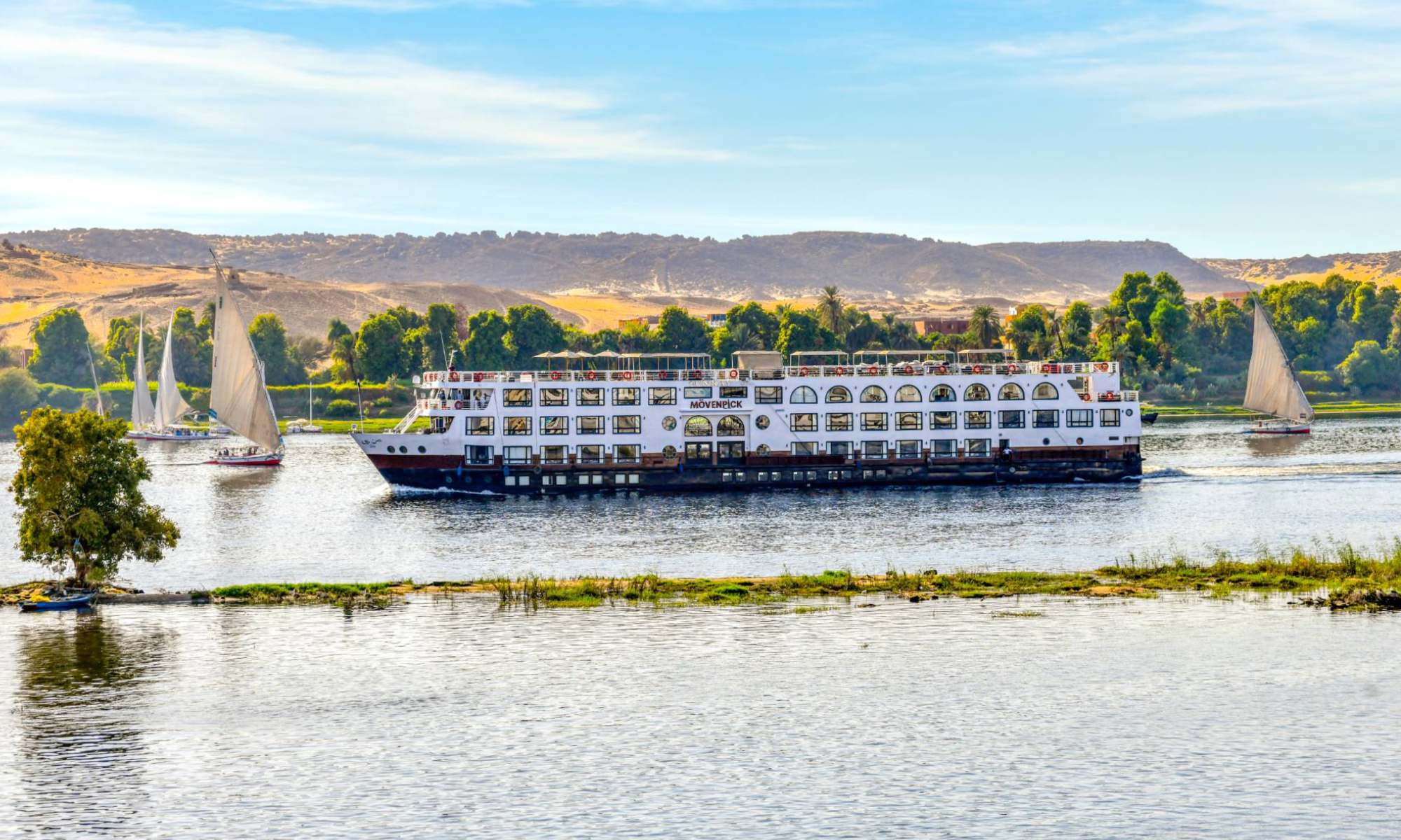 El Crucero de Lujo por el Nilo de Mövenpick MS Sun Ray