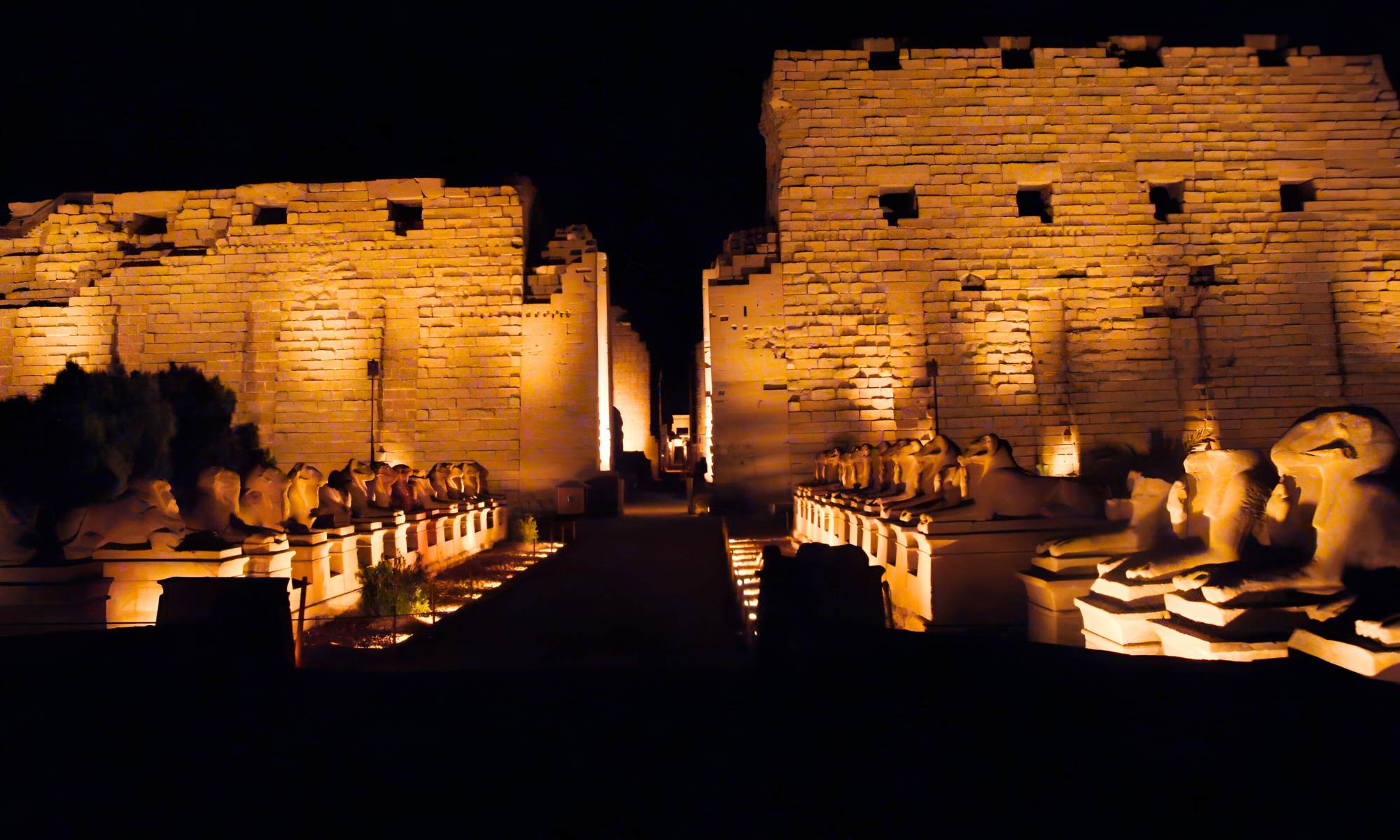 Espectáculo de Luz y Sonido en Karnak