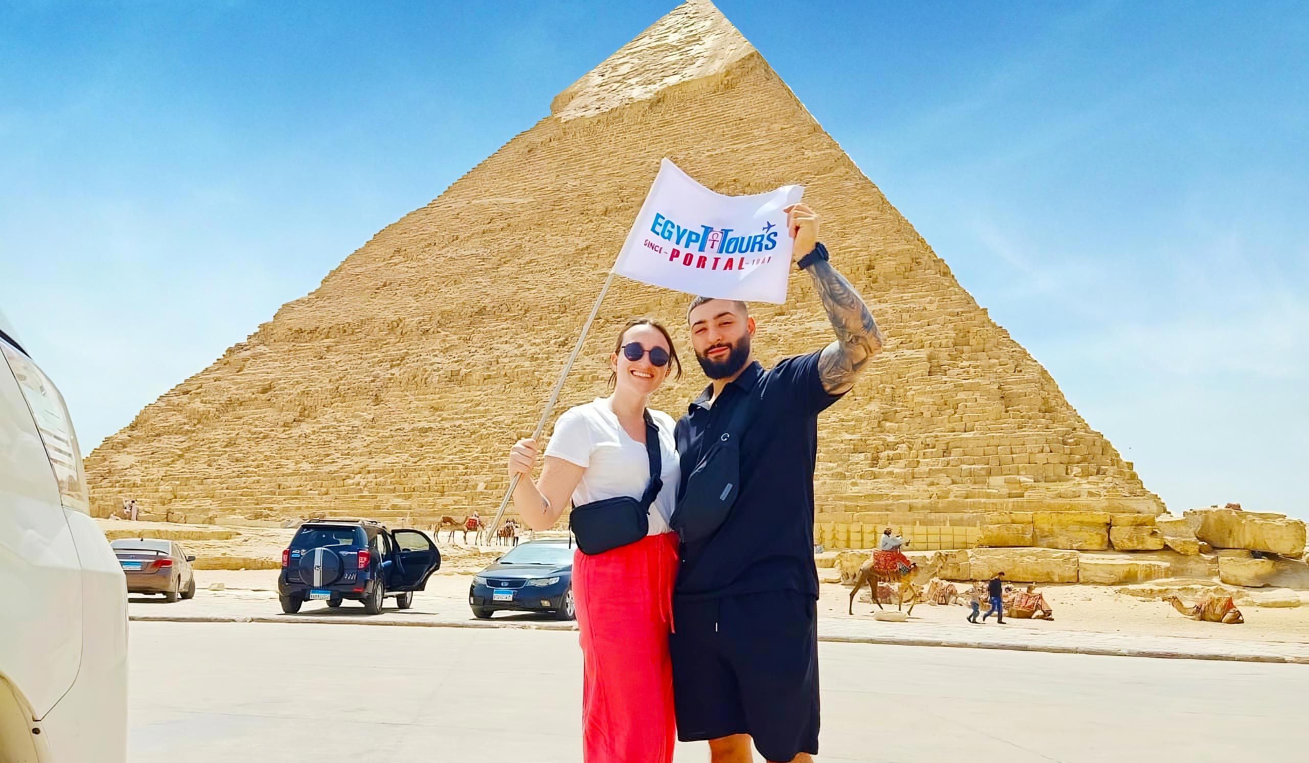 Excursión a las Pirámides de Guiza, el Museo Egipcio y Jan El Jalili