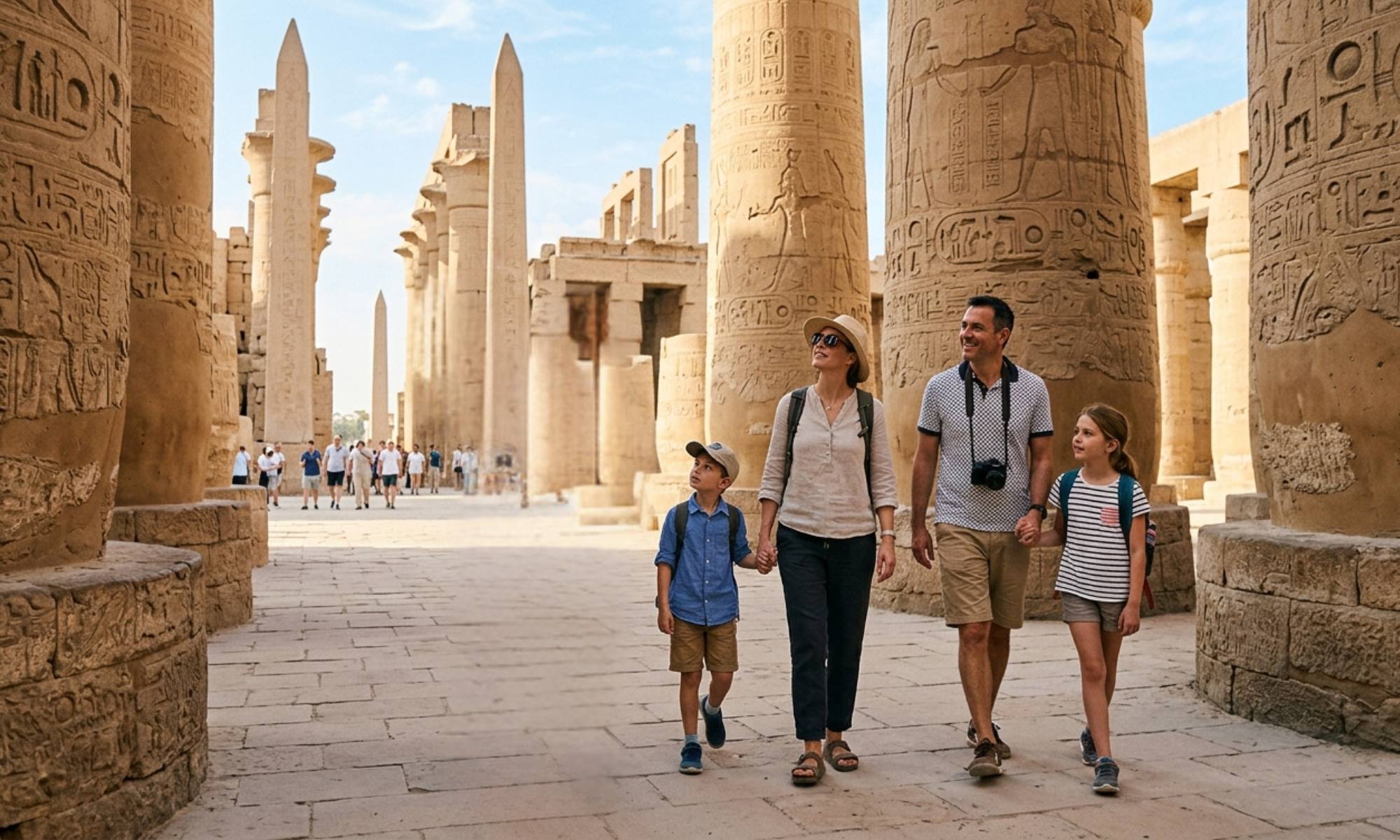 Viaje Familiar De 7 Días Lleno De Aventuras En Egipto